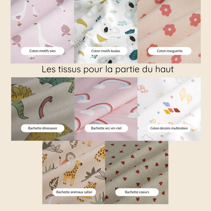 Protège carnet de santé prénom personnalisé - Motifs Safari