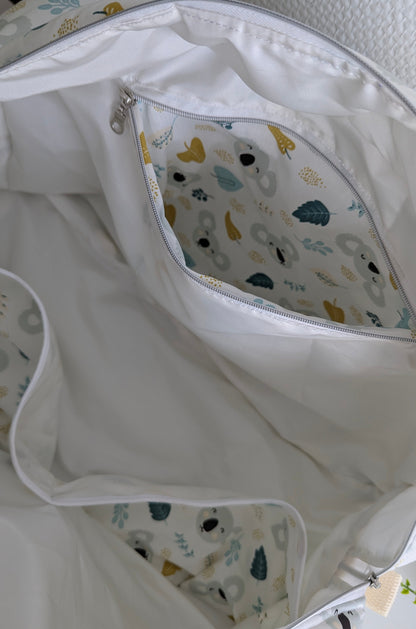 Le sac à langer - Bébé garçon et Motifs koala