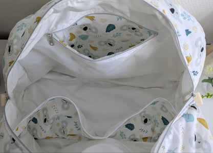 Le sac à langer - Bébé garçon et Motifs koala