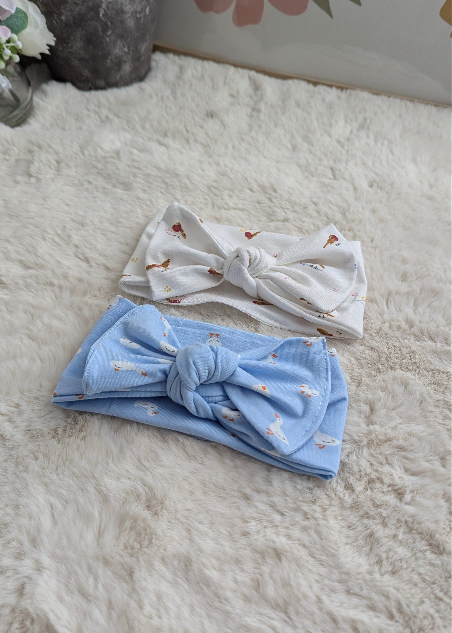 Bandeaux cheveux bébé en jersey – Certifié Oeko-Tex®